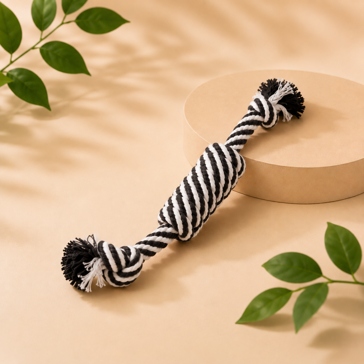 Cat Rope Pull Toy for Interactive Play