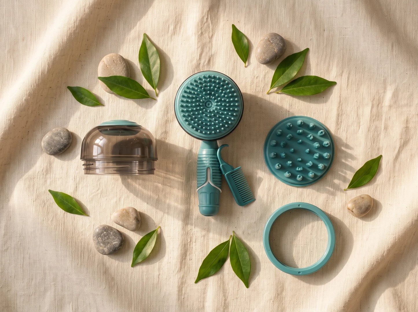 Cat Shampoo Brush for Gentle Bathing & Grooming