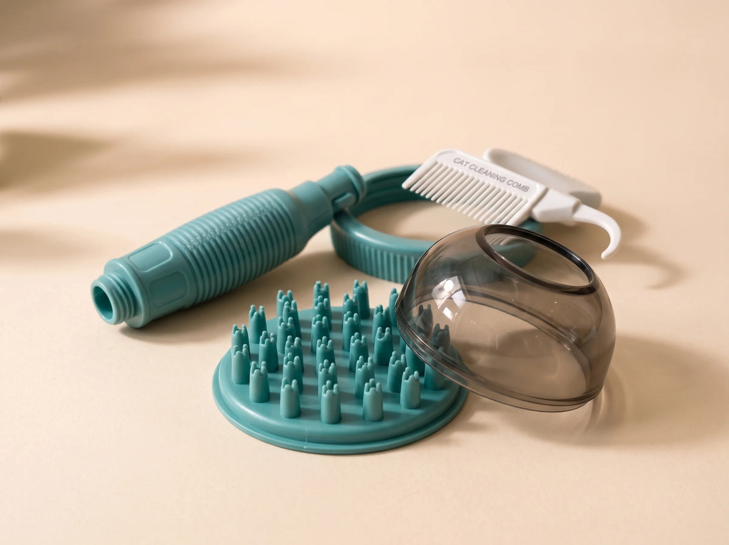 Cat Shampoo Brush for Gentle Bathing & Grooming