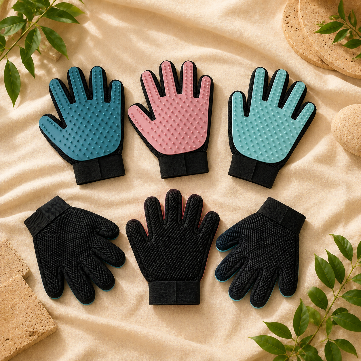 Pet Bath Glove for Dogs & Cats- Gentle Grooming