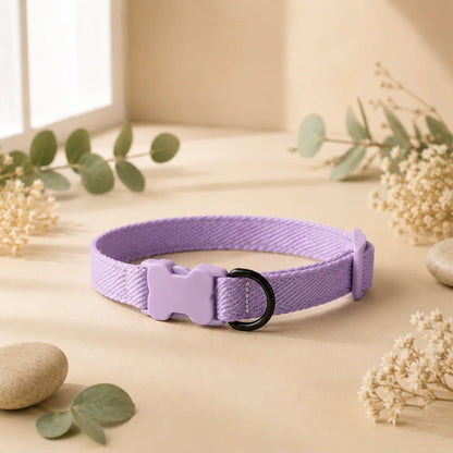 Soft Cotton Pet Collar for Dogs & Cats