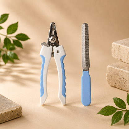 Pet Nail Clipper with Nail Filer for Dogs & Cats | The Tail Project