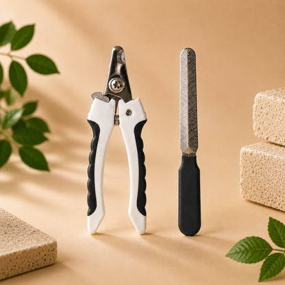 Pet Nail Clipper with Nail Filer for Dogs & Cats | The Tail Project