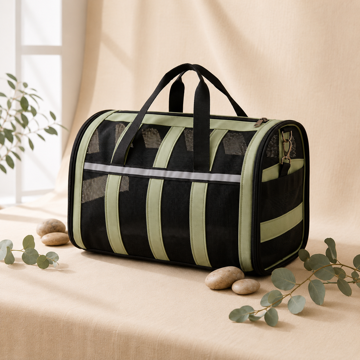 Pet Carrier Bag for Dogs & Cats | Travel Carrier