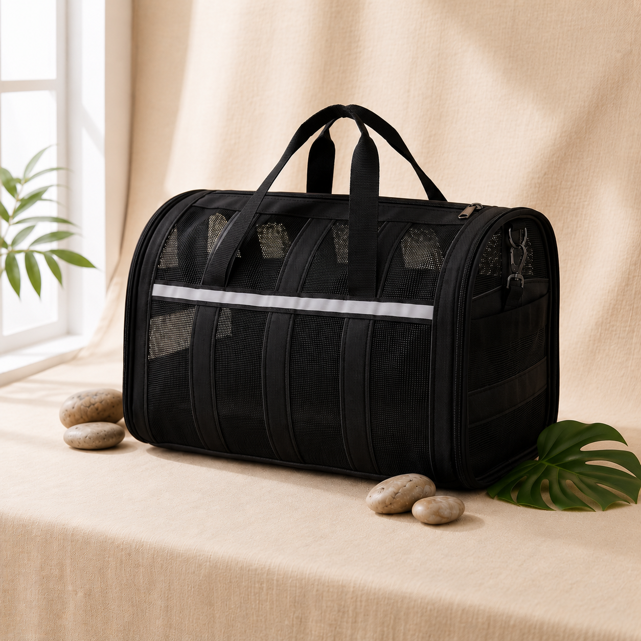 Pet Carrier Bag for Dogs & Cats | Travel Carrier