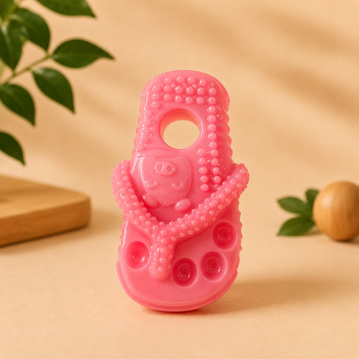Rubber Slipper Chew Toy for Dogs & Puppies