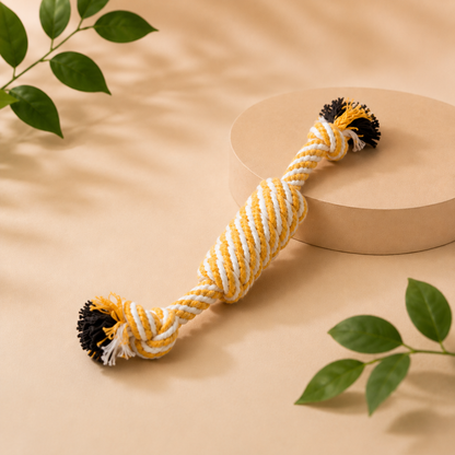 Cat Rope Pull Toy for Interactive Play