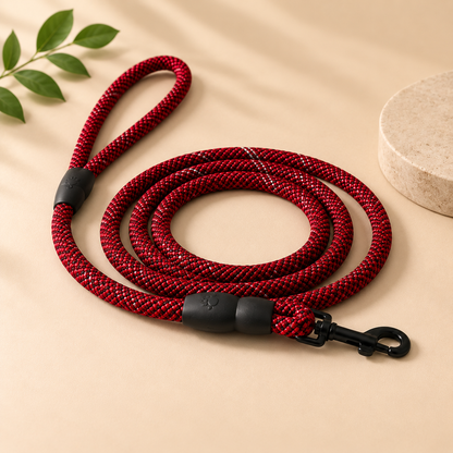 Padded Rope Dog Leash for Comfortable Walks