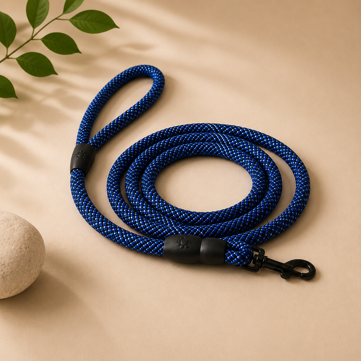 Padded Rope Dog Leash for Comfortable Walks