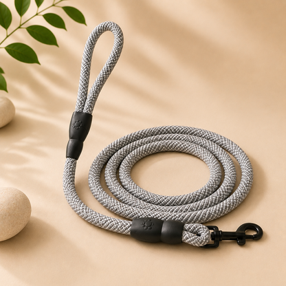 Padded Rope Dog Leash for Comfortable Walks