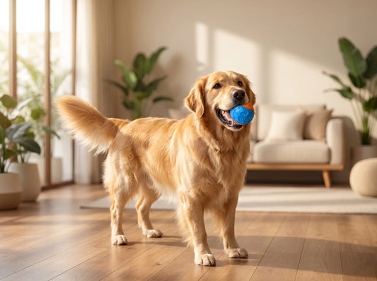 Squeaky Ball Toy for Dogs | Interactive Fetch Toy