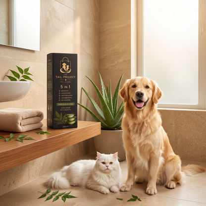 5-in-1 Pet Shampoo for Dogs & Cats | Deep Clean | The Tail Project