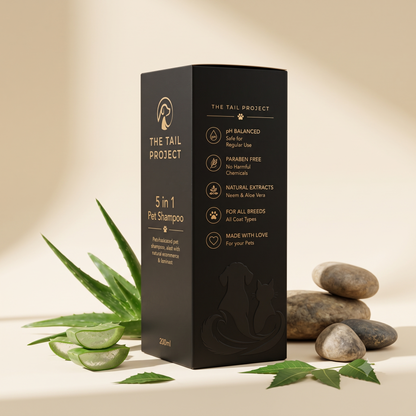5-in-1 Pet Shampoo for Dogs & Cats | Deep Clean | The Tail Project
