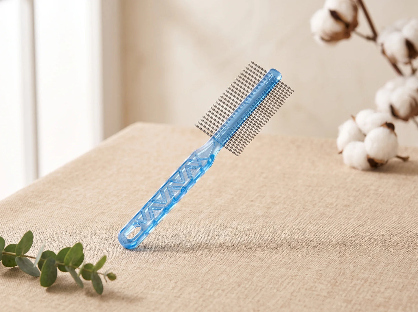 2-Sided Pet Grooming Brush & Comb for Dogs & Cats