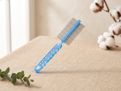 2-Sided Pet Grooming Brush & Comb for Dogs & Cats