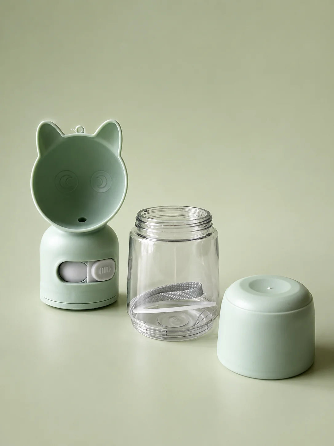 Pet Water Bottle with Cup for Dogs & Cats