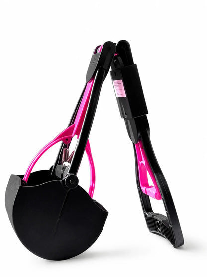 Foldable pet poop scooper