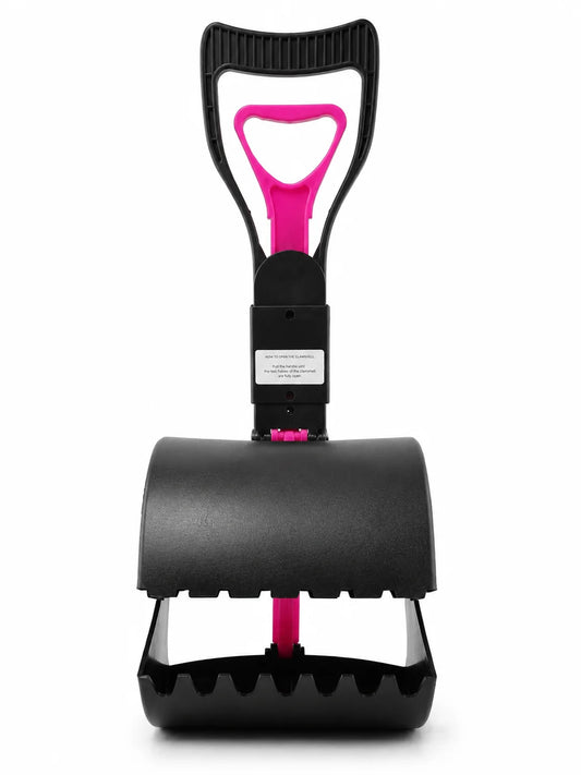 Foldable pet poop scooper