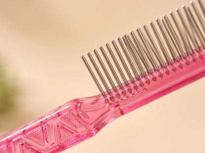 2-Sided Pet Grooming Brush & Comb for Dogs & Cats