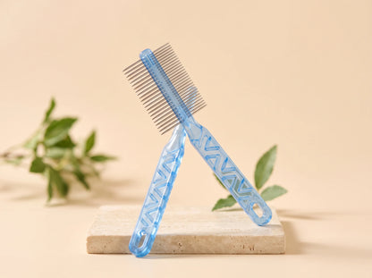 2-Sided Pet Grooming Brush & Comb for Dogs & Cats