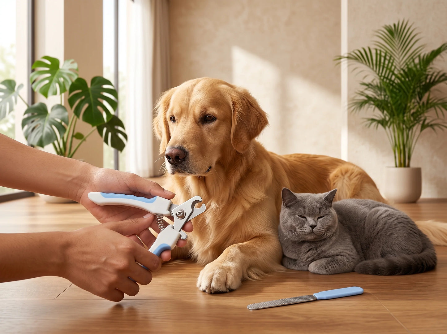 Pet Nail Clipper with Nail Filer for Dogs & Cats | The Tail Project
