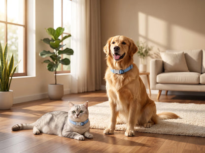 Soft Cotton Pet Collar for Dogs & Cats