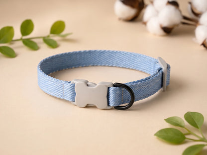 Soft Cotton Pet Collar for Dogs & Cats