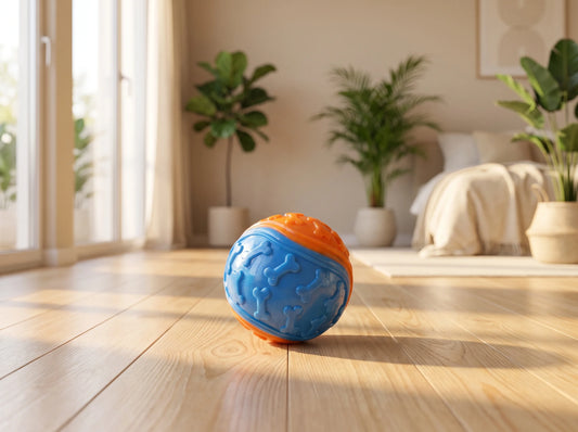 Squeaky Ball Toy for Dogs | Interactive Fetch Toy