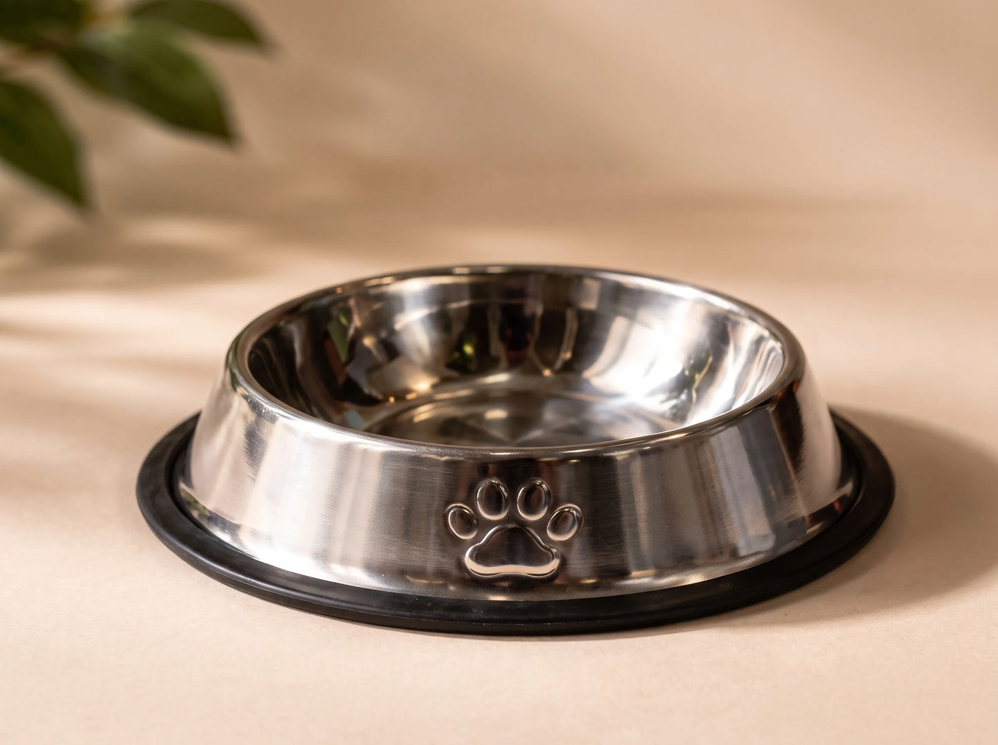 200ml Stainless Steel Pet Feeding Bowl for Dogs & Cats