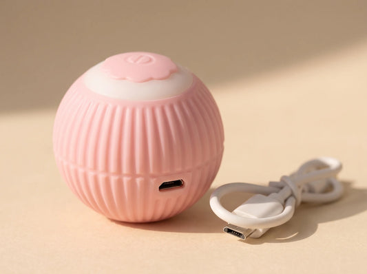 USB Rechargeable Interactive Cat Ball Toy